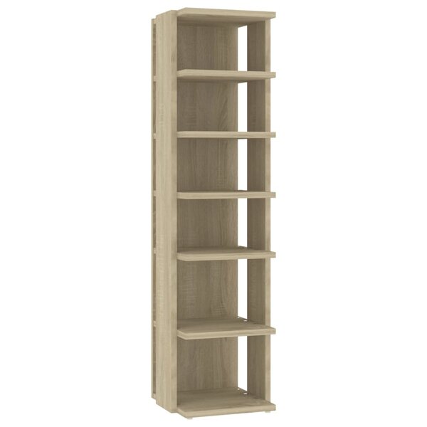 vidaXL Armoire à chaussures Chêne sonoma 27 5x27x102 cm