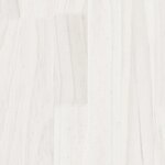vidaXL Tables de chevet 2 Pièces Blanc 40x31x40 cm Bois de pin massif
