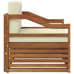 vidaXL Ensemble de canapés d'extérieur Bois d'Acacia Massif Naturel