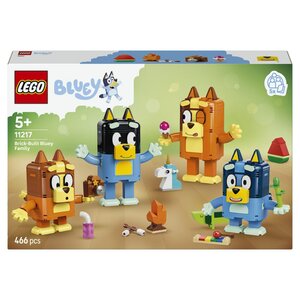 11217 La famille de Bluey en briques