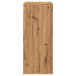 vidaXL Armoire murale chêne artisanal 80x33x80 cm bois d'ingénierie