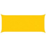 vidaXL Voile d'ombre Jaune 2 5 x 6 m 100   polyester Oxford
