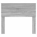 vidaXL Tête de lit Gris Sonoma 100 cm Bois d'ingénierie