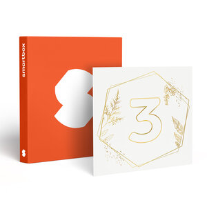 SMARTBOX - Coffret Cadeau Noces de froment : joyeux 3e anniversaire de mariage ! - Multi-thèmes