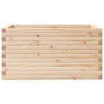 vidaXL Jardinière 90x60x45 5 cm bois de pin massif