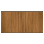 vidaXL Tapis rectangulaire marron 100x200 cm bambou