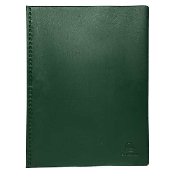 Protège-documents pvc - 100 vues - vega opaque - a4 - x 5 - exacompta