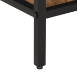 vidaXL Table console 100x35x70 cm bois de manguier massif brut