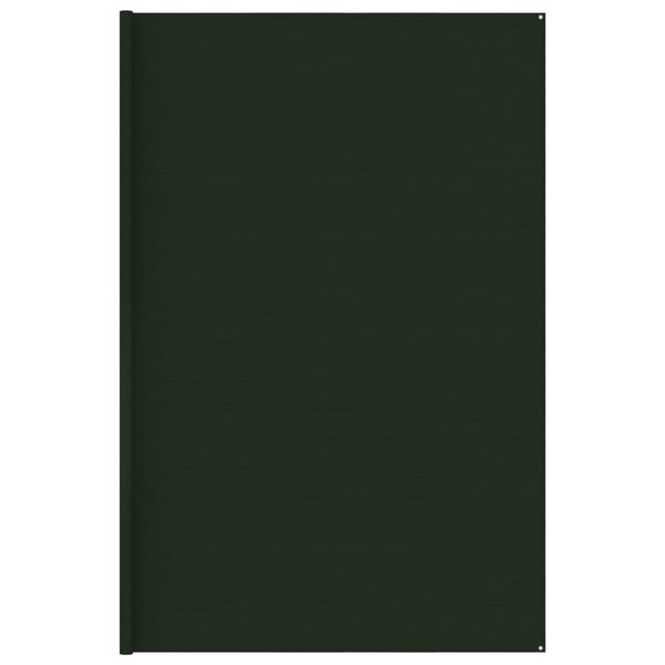 vidaXL Tapis de tente 400x600 cm Vert foncé