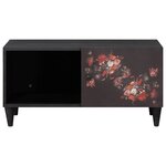 vidaXL Table basse Multicolore 80 x 50 x 40 cm Bois de mangue massif