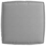 vidaXL Coussin pour assise de palette Gris 60 x 60 x 12 cm