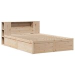vidaXL Cadre de lit sans matelas 120x200 cm bois de pin massif
