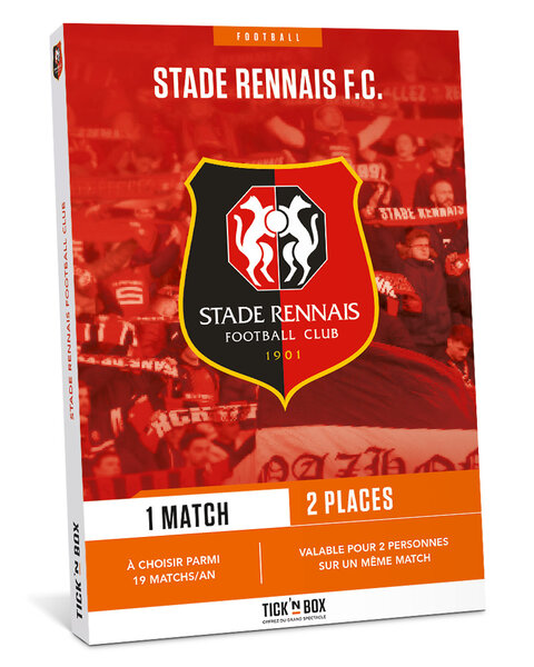 Coffret cadeau - TICKETBOX - Stade Rennais