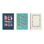 Lot De 3 Carnets A5 Lignés - Des Bonnes Idées - Draeger paris