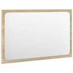 vidaXL Ensemble de meubles de salle de bain 4 Pièces chêne sonoma