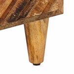 vidaXL Table de chevet 2 Pièces Marron 40 x 33 5 x 46 cm