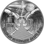 Pièce de monnaie en Argent 10 Dollars g 155.5 (5 oz) Millésime 2023 Fundamental Stories of the Bible EXODUS