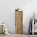 Buffet vidaXL Artisan Chêne 30x42 5x93 cm Bois d'ingénierie