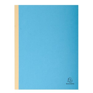 Paquet De 25 Chemises Dos Toilé Forever® 320g/m2 - 24x32cm - Bleu Vif - Exacompta