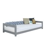 Lit enfant KIDDY 80 x 160 gris