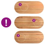 vidaXL Dessus de table 280x120x4 cm bois de chêne massif ovale