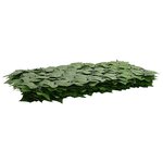 vidaXL Écran de balcon avec feuilles Vert 500 x 150 cm