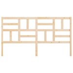 vidaXL Tête de lit 186x4x104 cm Bois massif de pin