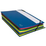 Trieur Rigide Ordonator Dos Extensible 9 Compartiments - Couleurs Assorties - X 6 - Exacompta