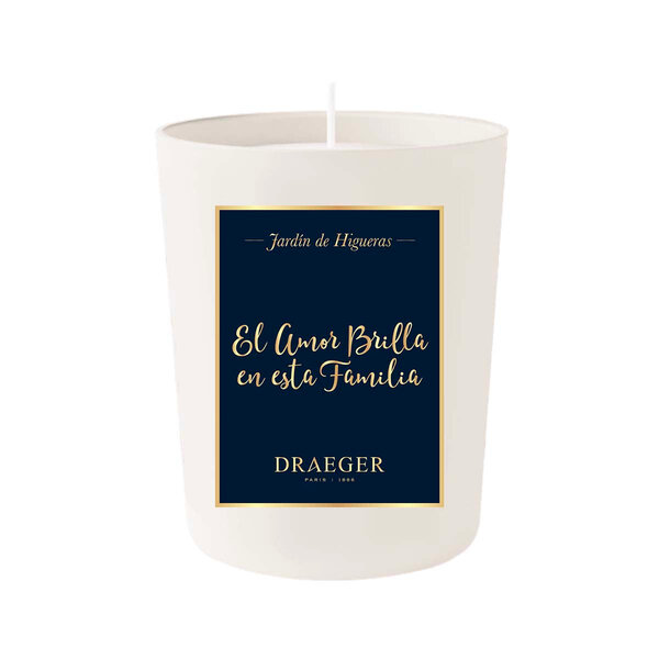 Bougie Cadeau - Amor Brilla Familia - Draeger paris