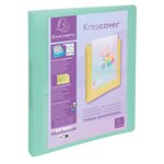 Classeur 2 Anneaux 30mm Polypropylène Kreacover Pastel - A4 - Couleurs Assorties - X 15 - Exacompta