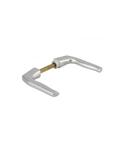 THIRARD - Paire de béquilles pour porte carré 7mm 1 portée argent - THIRARD