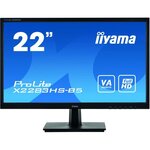 Iiyama prolite x2283hs-b5 led display 54 6 cm (21.5") 1920 x 1080 pixels full hd noir
