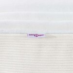 vidaXL Matelas de Lit avec matelas Crème 100 x 200 cm tissu