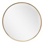 Miroir mural rond diamètre 50 cm doré 03_0007917