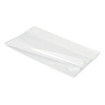 Sachet plastique à soufflets transparent 50 microns raja 40x50x30 cm
