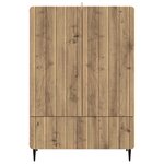 vidaXL Buffet Chêne artisanal 66 x 34 5 x 97 cm Bois d'ingénierie