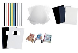 Pochettes pour baguettes à relier A4 transparent DURABLE