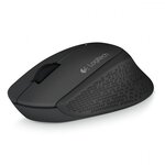 Souris sans fil logitech cordless laser m280 (noir)