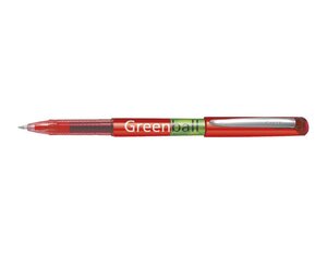 Stylo roller à encre liquide GREENBALL 7 Pte Moyenne Rouge PILOT