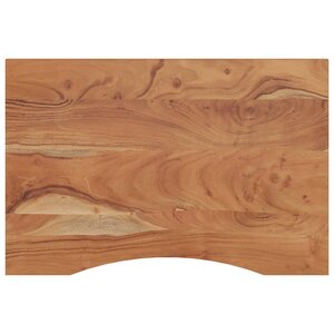 vidaXL Dessus de bureau 90x60x2 5cm rectangulaire bois massif d'acacia