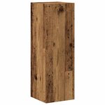 vidaXL Meubles TV muraux 4 Pièces vieux bois bois d'ingénierie