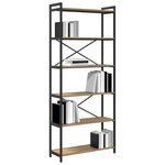 vidaXL Étagère Chêne artisanal 40 x 30 x 85 cm Bois d'ingénierie