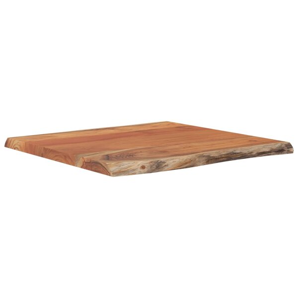 vidaXL Dessus de table 60x60x2 5 cm carré bois massif acacia