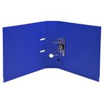 Classeur À Levier Prem'touch Intérieur Et Extérieur En Polypropylène - Dos 80mm - A4 Maxi - Bleu Foncé - X 10 - Exacompta