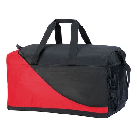 Sac de sport - sac de voyage - 43l - 2477 - noir et rouge