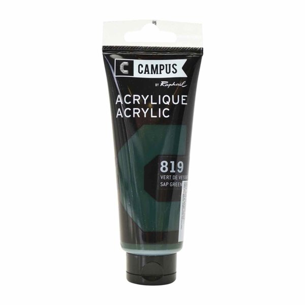 Peinture acrylique 100 ml - Vert de vessie n°819