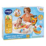 Vtech baby - super siege de bain interactif 2 en 1 - jouet de bain