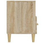 vidaXL Meuble TV Chêne sonoma 102x36x50 cm Bois d'ingénierie