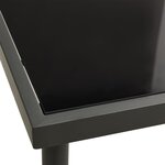 vidaXL Ensemble à manger d'extérieur 5 Pièces Acier