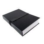 Chemise dos extensible balacron et sangle scratch Noir EXACOMPTA